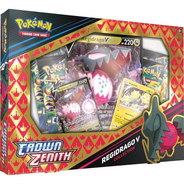 Pokemon - TCG - Crown Zenith Regidrago/Regieleki V Box - Gametraders Modbury Heights