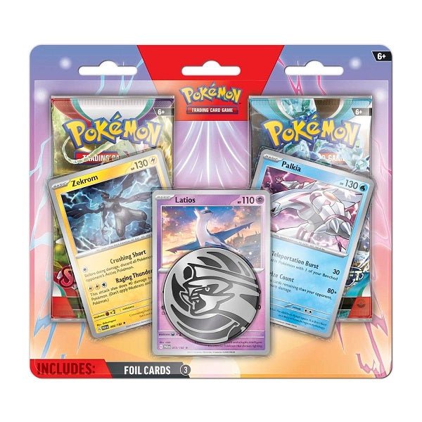 Pokemon - TCG - Enhanced 2 Pack Latios, Zekrom, Palkia Blister - Gametraders Modbury Heights
