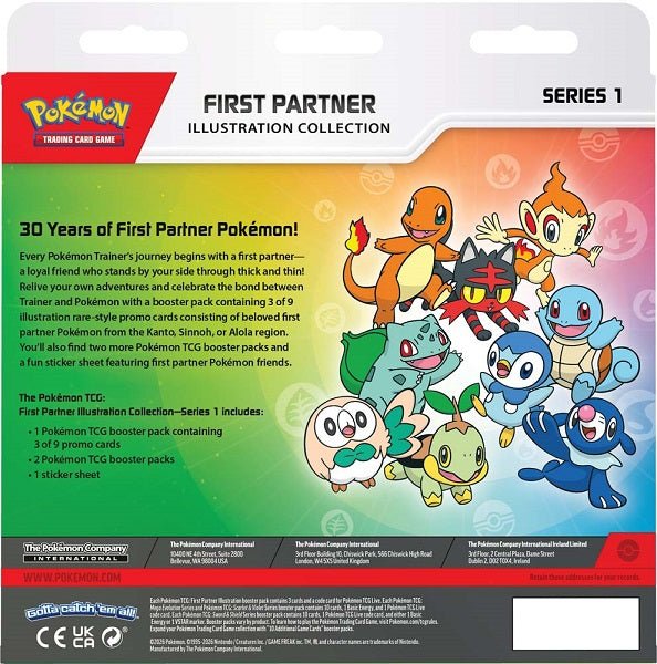 Pokemon TCG: First Partner Illustration Collection Series 1 - Gametraders Modbury Heights