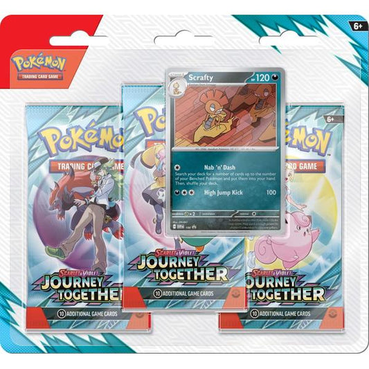 Pokemon - TCG - Journey Together Three Booster Blister - Gametraders Modbury Heights