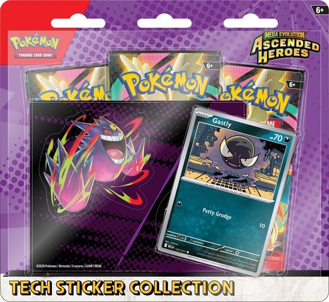 Pokemon TCG: Mega Evolution—Ascended Heroes Tech Sticker Collection - Gametraders Modbury Heights