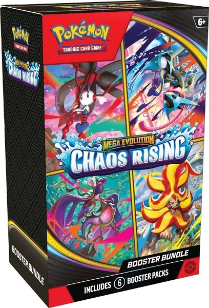 Pokemon TCG: Mega Evolution Chaos Rising Booster Bundle - Gametraders Modbury Heights