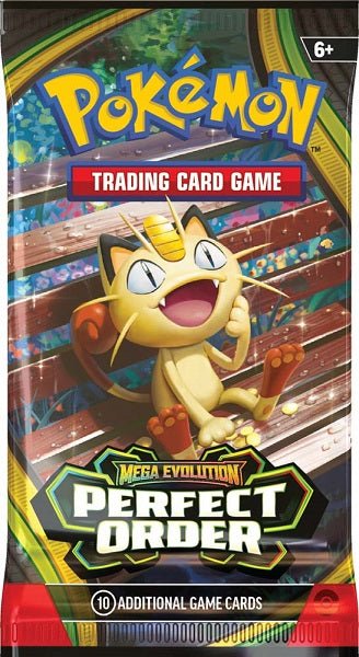 Pokemon TCG: Mega Evolution Perfect Order Booster Pack - Gametraders Modbury Heights