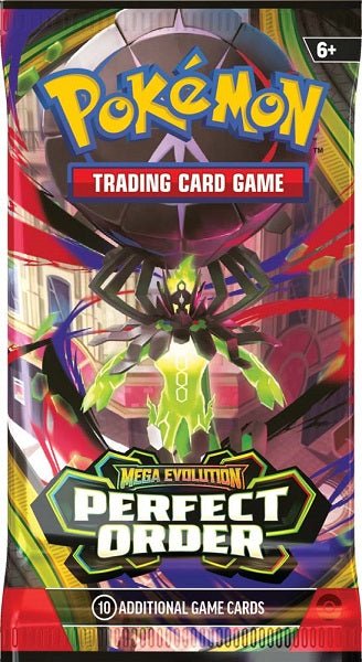 Pokemon TCG: Mega Evolution Perfect Order Booster Pack - Gametraders Modbury Heights