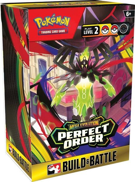 Pokemon TCG: Mega Evolution Perfect Order Build & Battle Box - Gametraders Modbury Heights