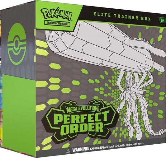 Pokemon TCG: Mega Evolution— Perfect Order Elite Trainer Box - Gametraders Modbury Heights