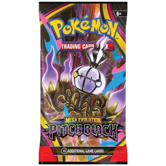 Pokemon TCG: Mega Evolution Pitch Black Booster Pack - Gametraders Modbury Heights