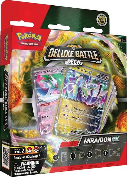 Pokemon TCG Miraidon ex / Koraidon ex Deluxe Battle Deck - Gametraders Modbury Heights