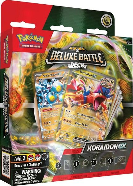 Pokemon TCG Miraidon ex / Koraidon ex Deluxe Battle Deck - Gametraders Modbury Heights