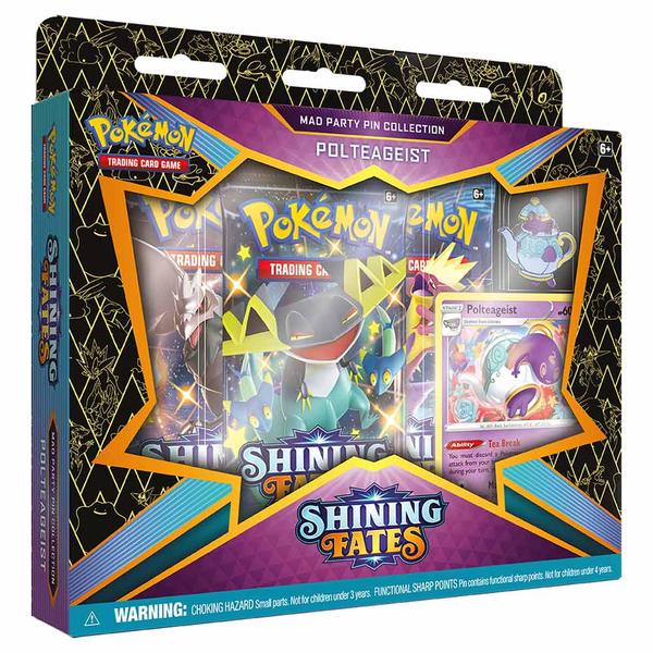 Pokemon - TCG - Pin Collection - Shining Fates Mad Party - Gametraders Modbury Heights
