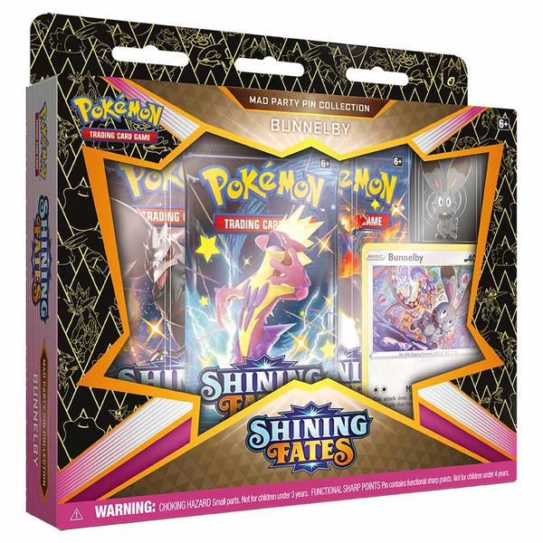 Pokemon - TCG - Pin Collection - Shining Fates Mad Party - Gametraders Modbury Heights