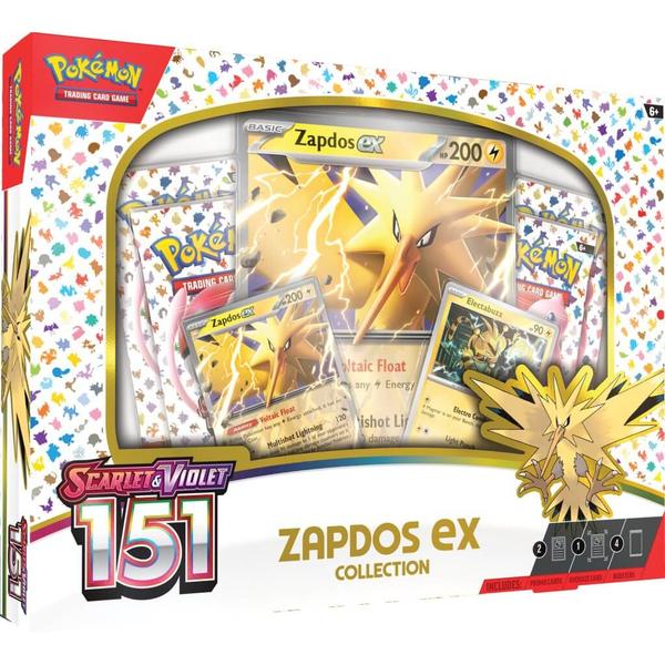 Pokemon - TCG - Scarlet & Violet 151 Collection—Zapdos ex - Gametraders Modbury Heights