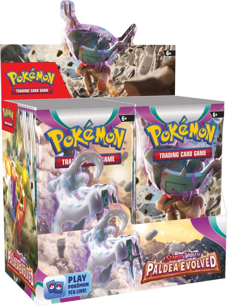 Pokemon - TCG - Scarlet & Violet 2 Paldea Evolved Sealed Booster Box - Gametraders Modbury Heights