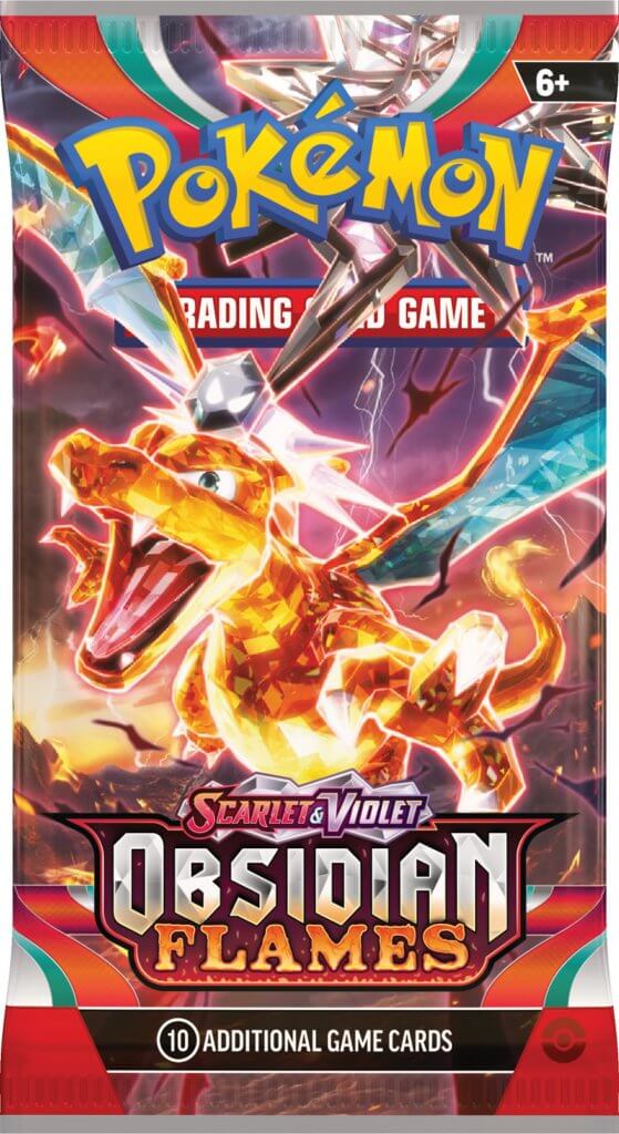 Pokemon - TCG - Scarlet & Violet 3 Obsidian Flames Booster Pack - Gametraders Modbury Heights