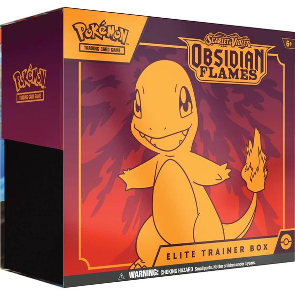 Pokemon - TCG - Scarlet & Violet 3 Obsidian Flames Elite Trainer Box - Gametraders Modbury Heights