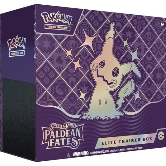 Pokemon - TCG - Scarlet & Violet 4.5 Paldean Fates Elite Trainer Box - Gametraders Modbury Heights