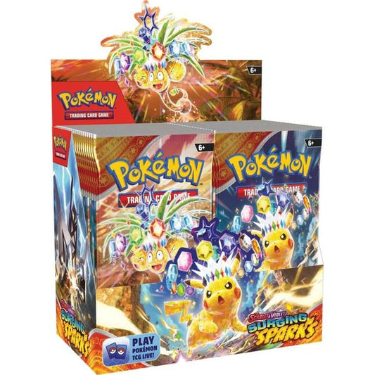 Pokemon - TCG - Scarlet & Violet 8 Surging Sparks Booster Box - Gametraders Modbury Heights
