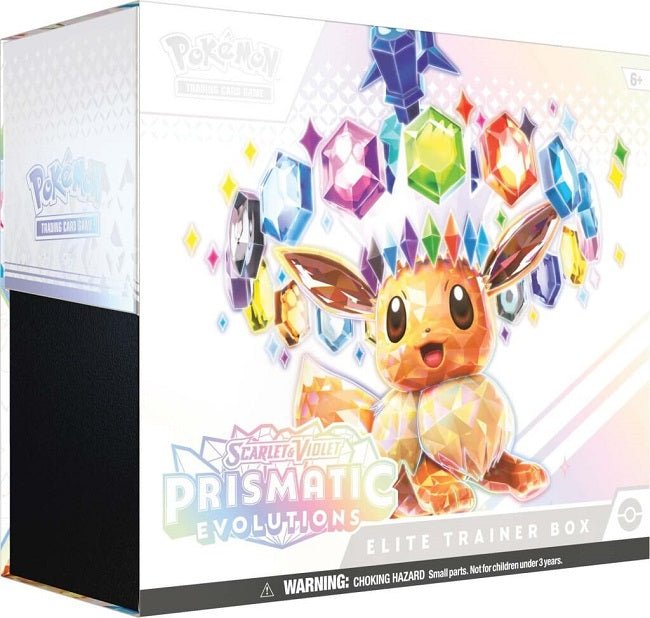 Pokemon TCG Scarlet & Violet 8.5 Prismatic Evolutions Elite Trainer Box - Gametraders Modbury Heights