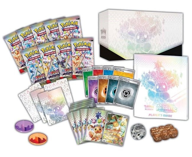 Pokemon TCG Scarlet & Violet 8.5 Prismatic Evolutions Elite Trainer Box - Gametraders Modbury Heights