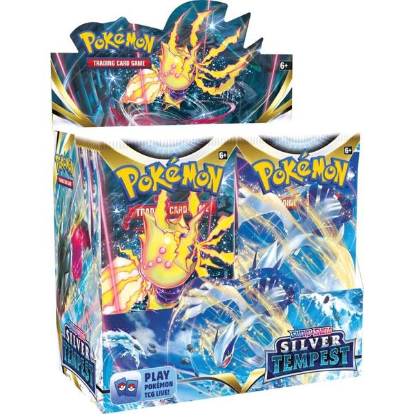 Pokemon TCG Sword and Shield 12 - Silver Tempest Booster Box - Gametraders Modbury Heights