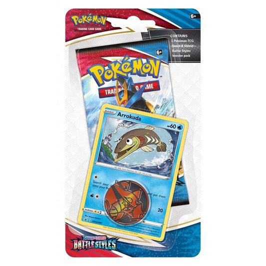 Pokemon TCG Sword & Shield Battle Styles Checklane Blister Pack - Gametraders Modbury Heights