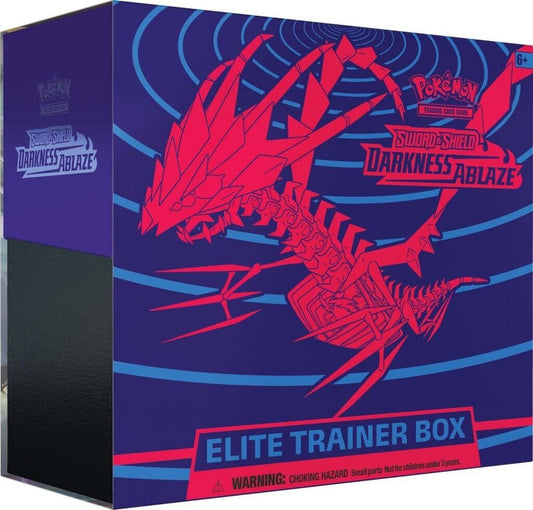 Pokemon TCG Sword & Shield Darkness Ablaze Elite Trainer Box - Gametraders Modbury Heights