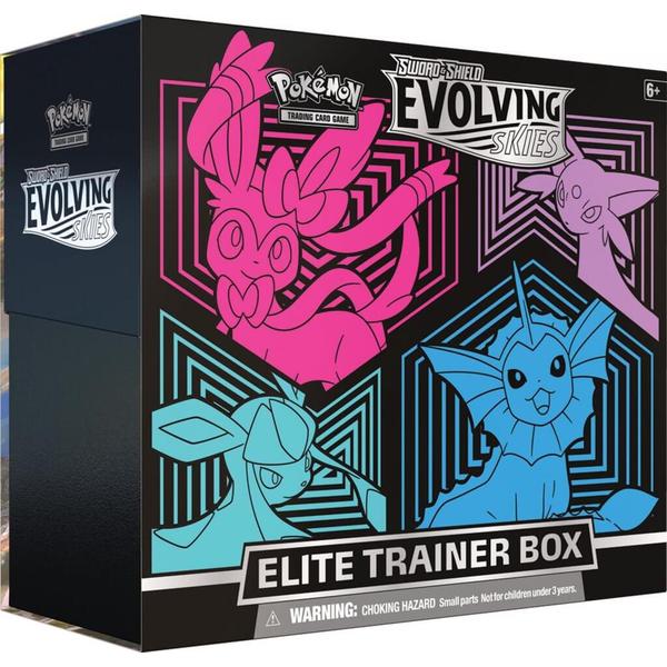 Pokemon TCG Sword & Shield Evolving Skies Elite Trainer Box - Gametraders Modbury Heights