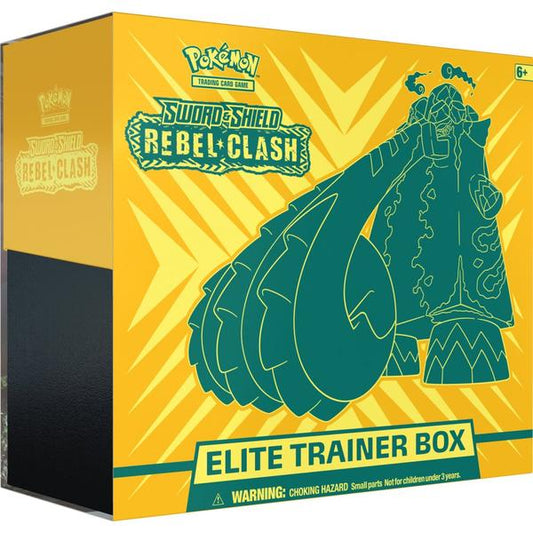 Pokemon TCG Sword & Shield Rebel Clash Elite Trainer Box - Gametraders Modbury Heights