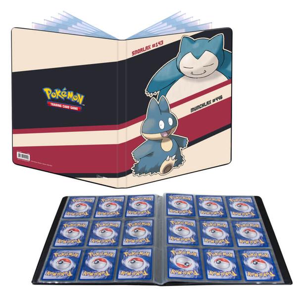 Pokemon - Ultra Pro Portfolio - 9PKT Snorlax & Munchlax - Gametraders Modbury Heights