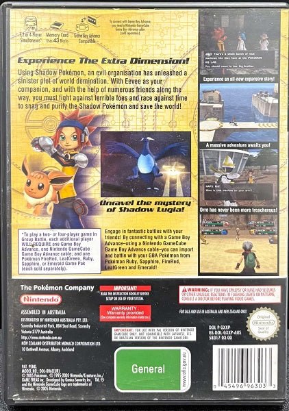 Pokemon XD Gale Of Darkness Gamecube - Gametraders Modbury Heights