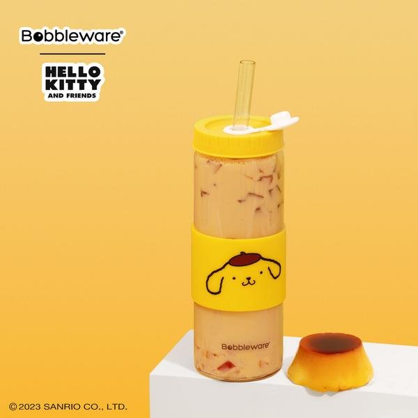 Pompompurin Bobbleware Glass 700ml - Gametraders Modbury Heights