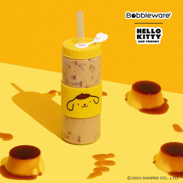 Pompompurin Bobbleware Glass 700ml - Gametraders Modbury Heights
