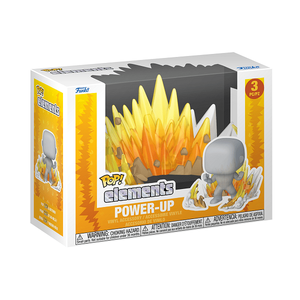 Pop! Elements - Power Up (Yellow) Pop! Environment Base - Gametraders Modbury Heights