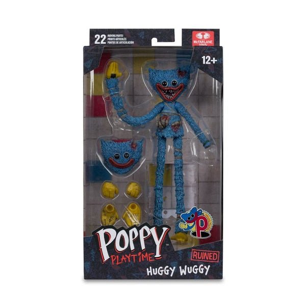 Poppy Playtime - Huggy Wuggy Ruined 7" Figure - Gametraders Modbury Heights