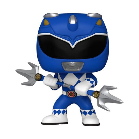 Power Rangers 30th Anniversary - Blue Ranger Pop! Vinyl - Gametraders Modbury Heights