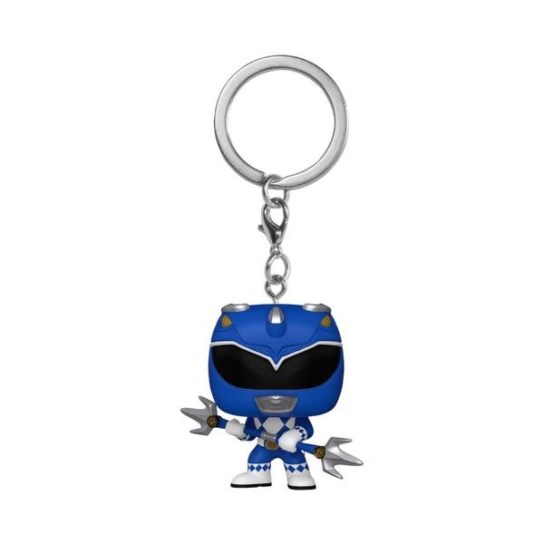 Power Rangers 30th Anniversary - Blue Ranger Pop! Vinyl Keychain - Gametraders Modbury Heights