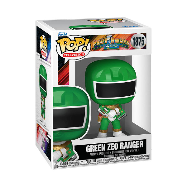 Power Rangers Zeo - Green Ranger Pop! Vinyl - Gametraders Modbury Heights