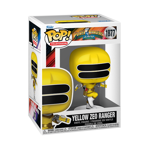 Power Rangers Zeo - Yellow Ranger Pop! Vinyl - Gametraders Modbury Heights
