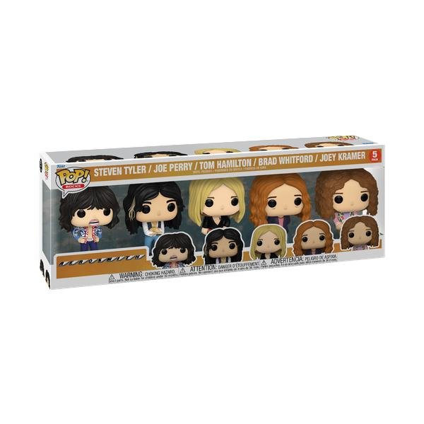 *Pre - order* Aerosmith - Band Line - Up Pop! Vinyl 5Pack (ETA June) - Gametraders Modbury Heights