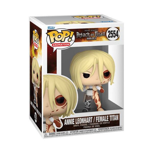 *Pre-order* Attack on Titan - Female Titan/Annie Split Pop! Vinyl (ETA October) - Gametraders Modbury Heights