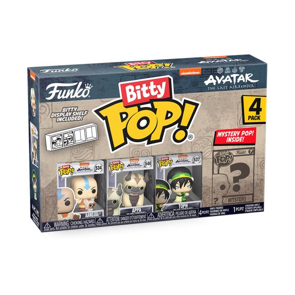 *Pre - order* Avatar The Last Airbender - Aang Bitty Pop! Vinyl 4PK (ETA June) - Gametraders Modbury Heights