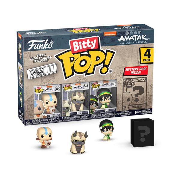 *Pre - order* Avatar The Last Airbender - Aang Bitty Pop! Vinyl 4PK (ETA June) - Gametraders Modbury Heights