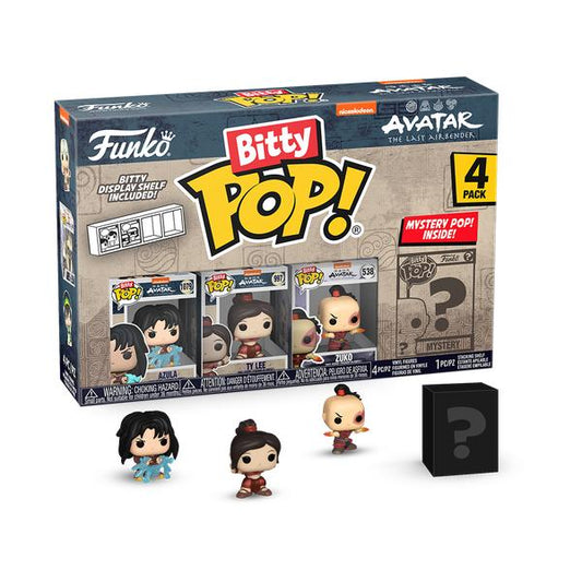 *Pre - order* Avatar The Last Airbender - Azula Bitty Pop! Vinyl 4PK (ETA June) - Gametraders Modbury Heights