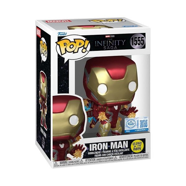 *Pre - order* Avengers: Endgame - Iron Man Exclusive Glow Pop! Plus (ETA September) - Gametraders Modbury Heights