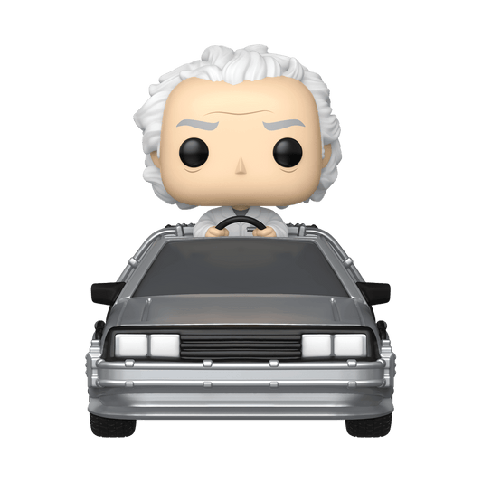 *Pre - order* Back to the Future - Doc w/Time Machine Pop! Vinyl Ride (ETA July) - Gametraders Modbury Heights