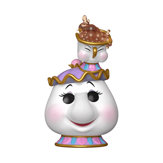 *Pre-order* Beauty & The Beast - Mrs. Potts w/Chip Pop! Vinyl (ETA September) - Gametraders Modbury Heights