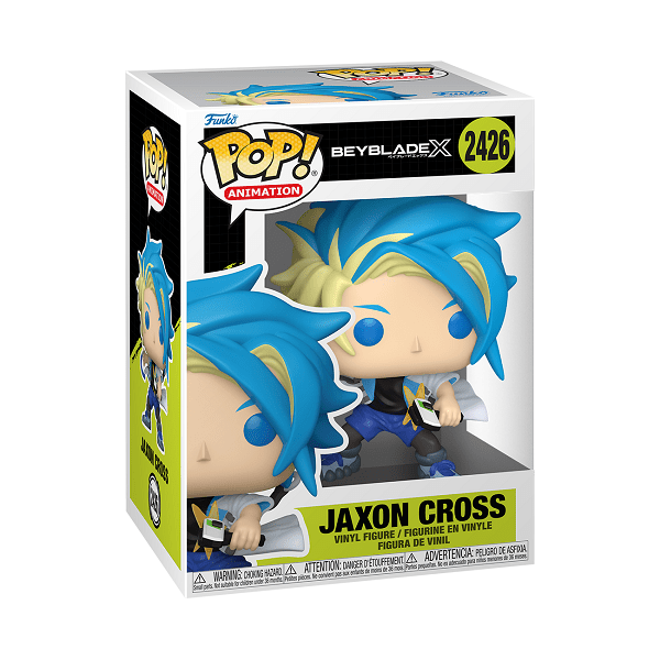 *Pre-order* Beyblade X - Jaxon Pop! Vinyl (ETA May) - Gametraders Modbury Heights