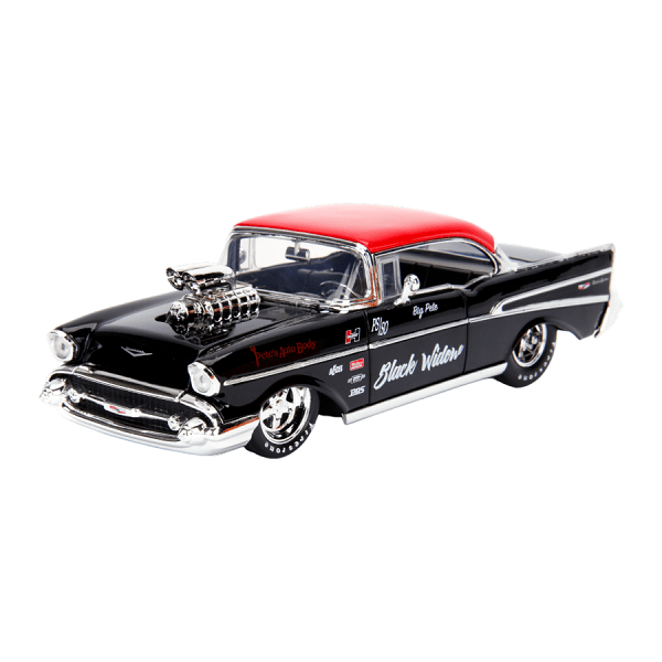 *Pre - order* Big Time Muscle - 1957 Chevy Bel Air 1:24 Scale Diecast Vehicle (ETA September) - Gametraders Modbury Heights