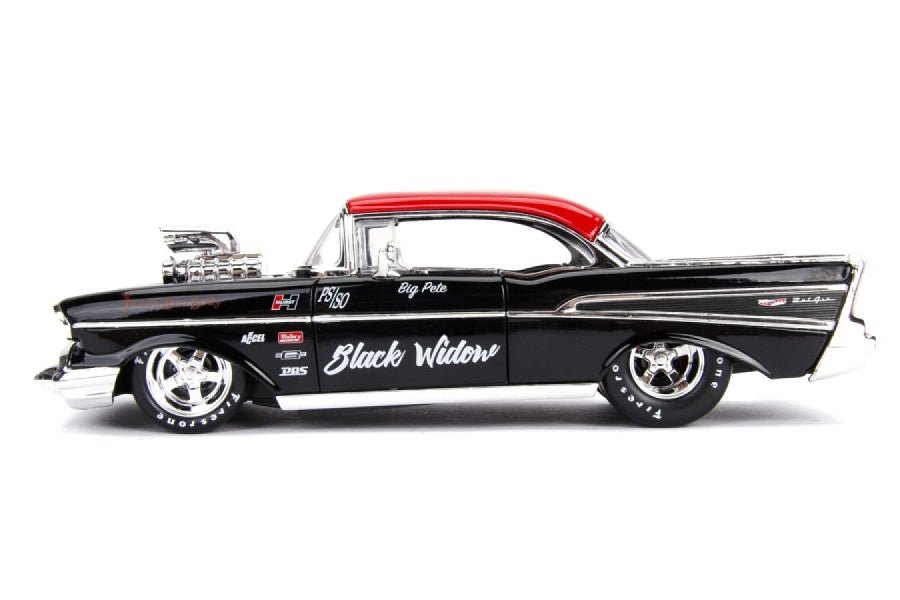 *Pre - order* Big Time Muscle - 1957 Chevy Bel Air 1:24 Scale Diecast Vehicle (ETA September) - Gametraders Modbury Heights