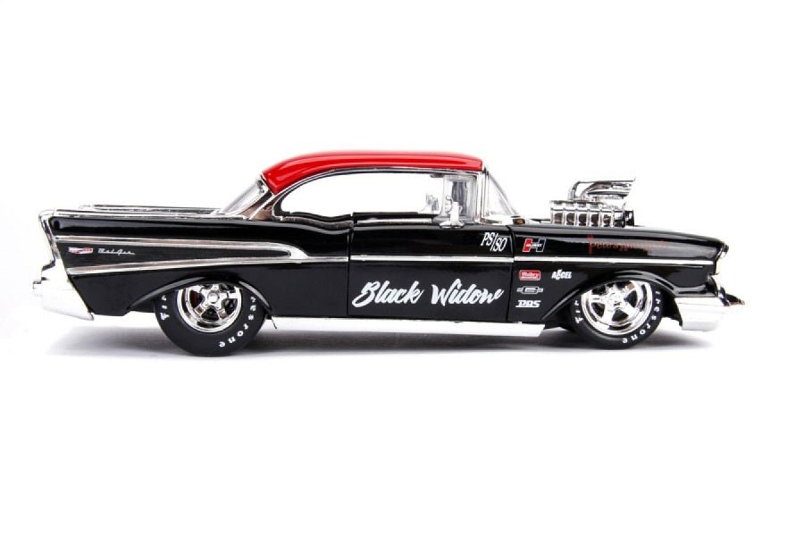 *Pre - order* Big Time Muscle - 1957 Chevy Bel Air 1:24 Scale Diecast Vehicle (ETA September) - Gametraders Modbury Heights